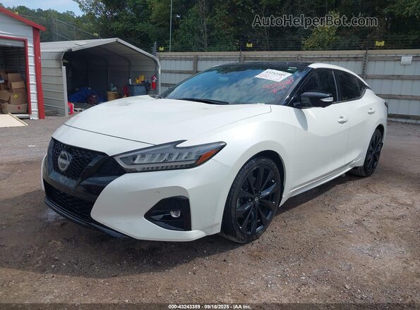 1N4AA6EV7PC502365 2023 NISSAN MAXIMA SR White Передня ліва чверть
