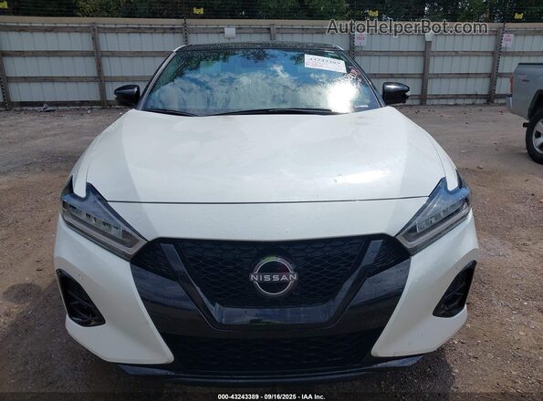 1N4AA6EV7PC502365 2023 NISSAN MAXIMA SR White Вид щитка приладів