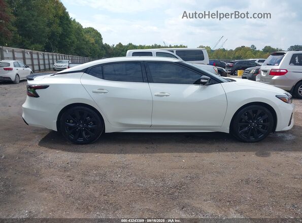 1N4AA6EV7PC502365 2023 NISSAN MAXIMA SR White Вид задньої частини салону