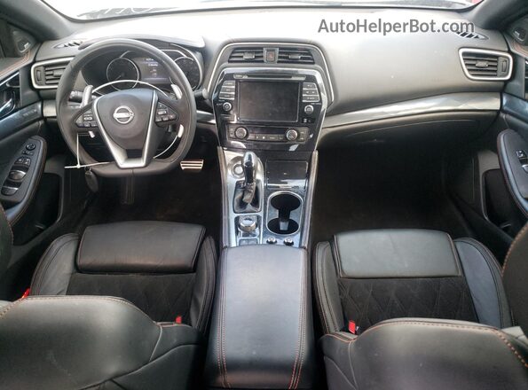 1N4AA6EV7PC506870 2023 NISSAN MAXIMA SR Black Առջևի վահանակի տեսք