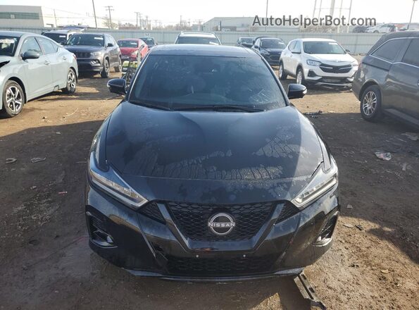 1N4AA6EV7PC506870 2023 NISSAN MAXIMA SR Black Դիմացի տեսք