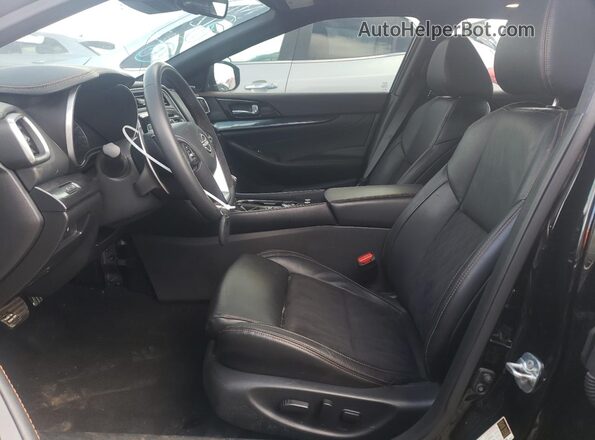 1N4AA6EV7PC506870 2023 NISSAN MAXIMA SR Black Սալոնի դիմացի տեսք