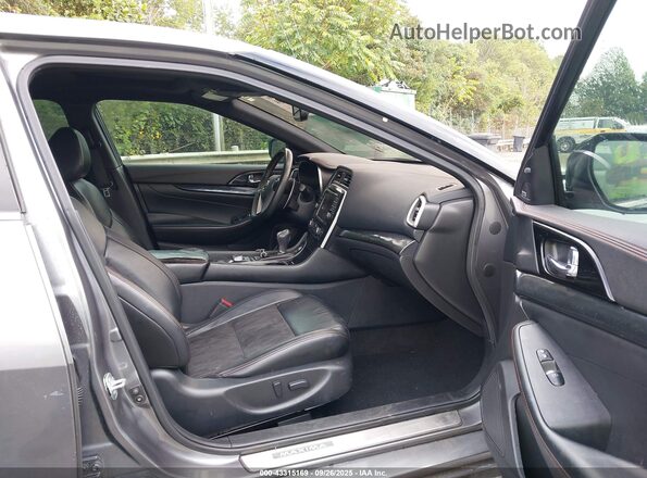 1N4AA6EV9LC365973 2020 NISSAN MAXIMA SR Gray წინა სალონის ხედი