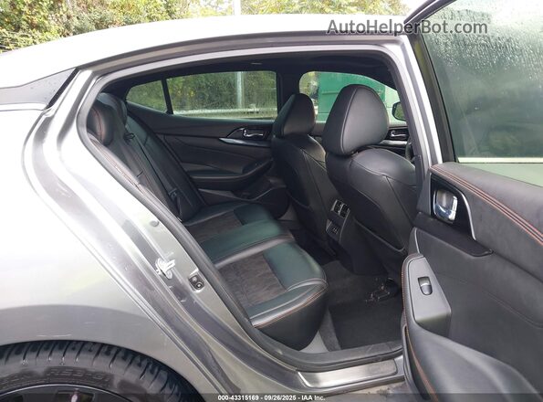 1N4AA6EV9LC365973 2020 NISSAN MAXIMA SR Gray VIN კოდის სტიკერის ხედი