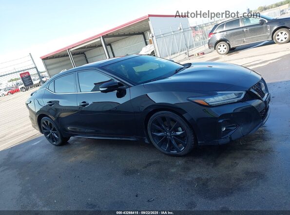 1N4AA6EVXPC502926 2023 NISSAN MAXIMA SR Black Vista interior trasera
