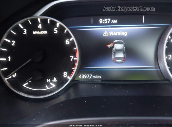 1N4AA6EVXPC502926 2023 NISSAN MAXIMA SR Black Vista de los asientos traseros
