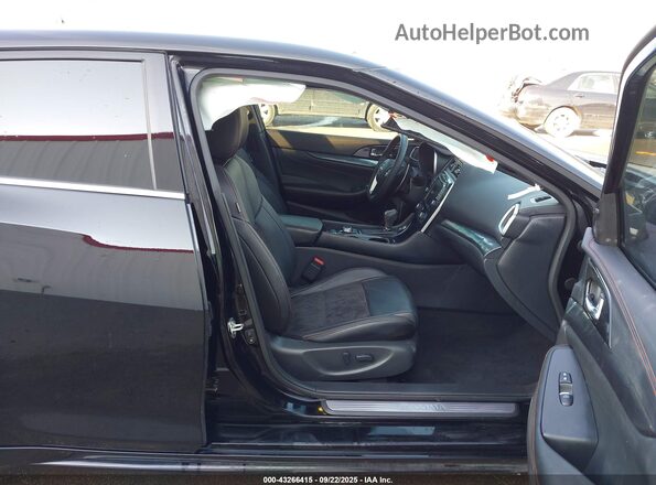 1N4AA6EVXPC502926 2023 NISSAN MAXIMA SR Black Vista interior delantera