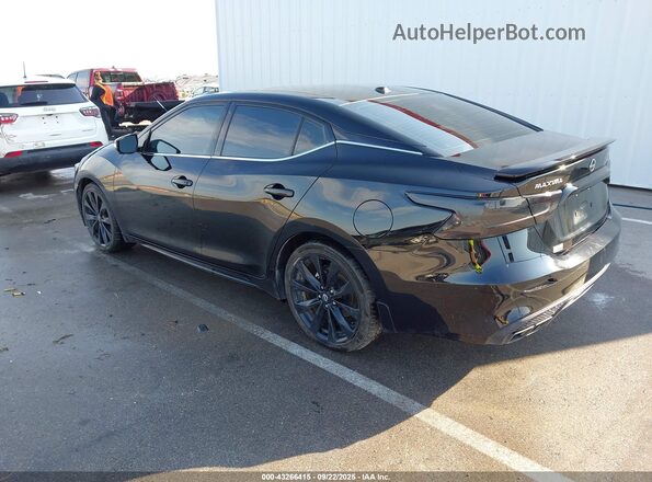 1N4AA6EVXPC502926 2023 NISSAN MAXIMA SR Black Trasero izquierdo