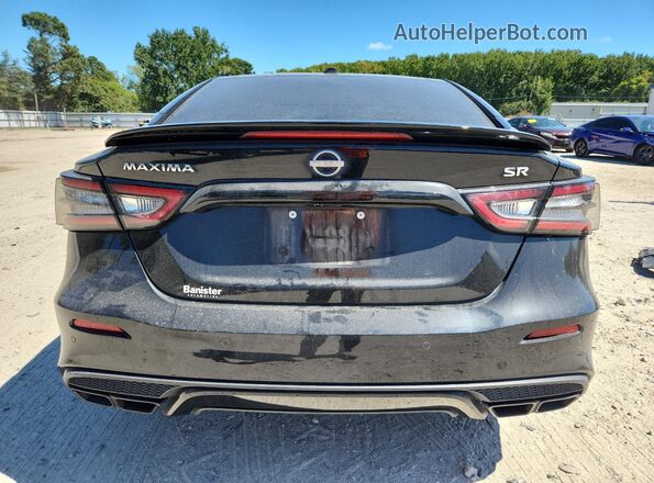1N4AA6EVXPC507172 2023 NISSAN MAXIMA SR Black Вид ззаду
