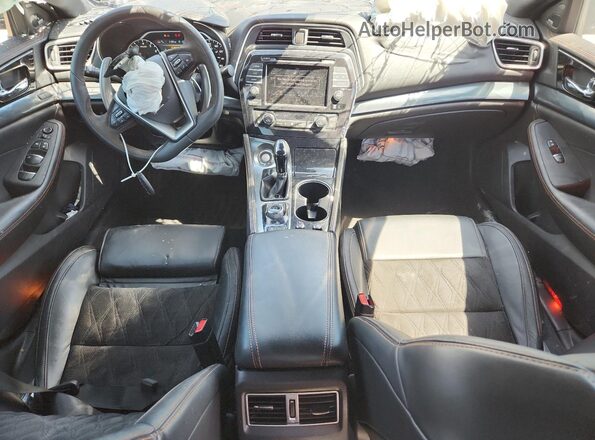 1N4AA6EVXPC507172 2023 NISSAN MAXIMA SR Black Вид панелі приладів