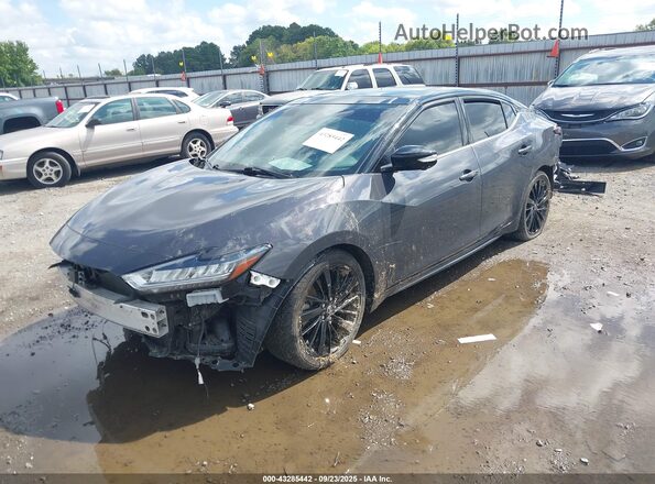 1N4AA6FV0MC503965 2021 NISSAN MAXIMA PLATINUM Gray Передня ліва чверть