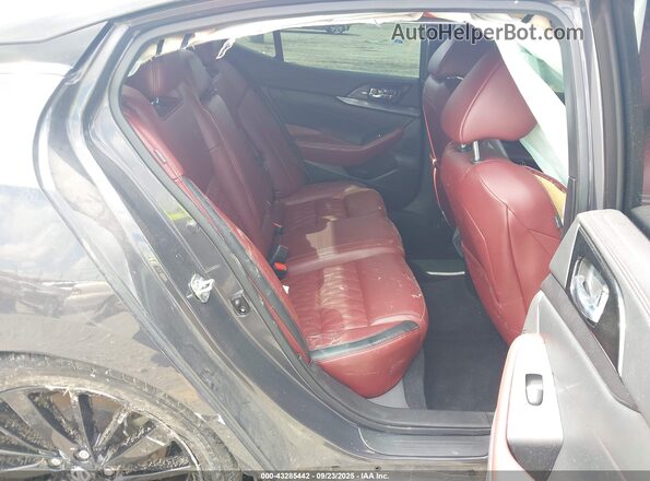 1N4AA6FV0MC503965 2021 NISSAN MAXIMA PLATINUM Gray Вид наклейки з VIN-кодом