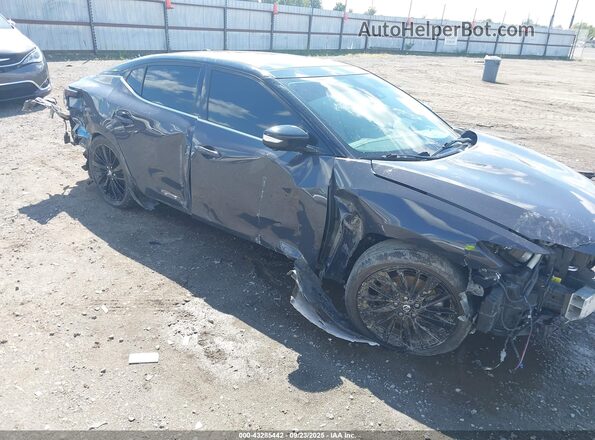 1N4AA6FV0MC503965 2021 NISSAN MAXIMA PLATINUM Gray Вид спереду