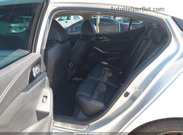 1N4AA6FV2MC508858 2021 NISSAN MAXIMA PLATINUM Silver VIN კოდის სტიკერის ხედი