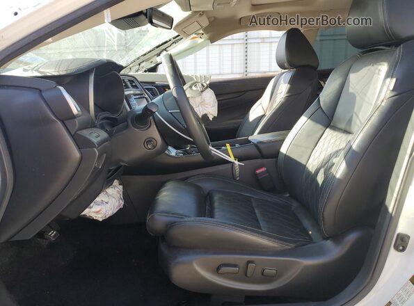 1N4AA6FV2PC509335 2023 NISSAN MAXIMA PLATINUM White Front interior view