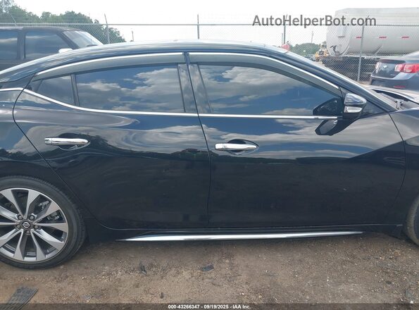 1N4AA6FV4MC516122 2021 NISSAN MAXIMA PLATINUM Black Սալոնի հետևի տեսք