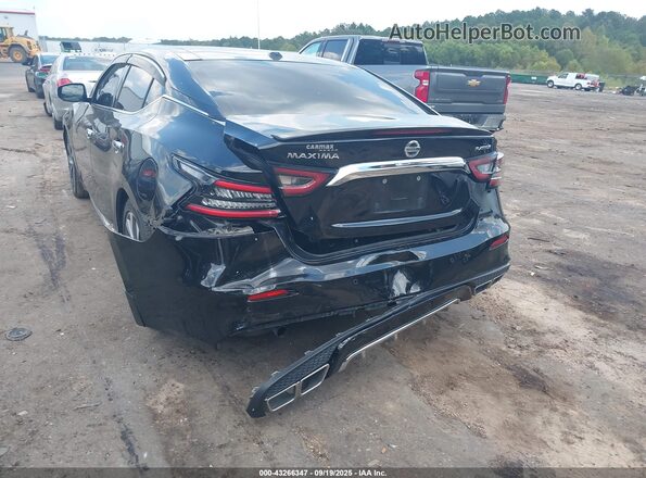 1N4AA6FV4MC516122 2021 NISSAN MAXIMA PLATINUM Black Դիմացի տեսք