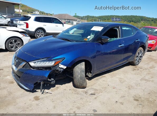 1N4AA6FV6MC513237 2021 NISSAN MAXIMA PLATINUM Blue Front left