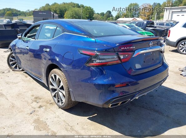 1N4AA6FV6MC513237 2021 NISSAN MAXIMA PLATINUM Blue Rear left