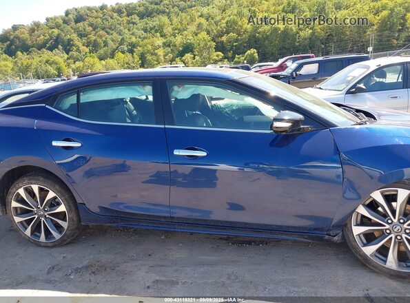 1N4AA6FV6MC513237 2021 NISSAN MAXIMA PLATINUM Blue 360 interior view