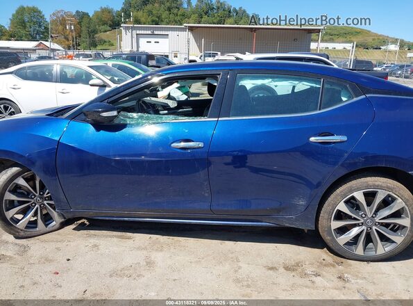 1N4AA6FV6MC513237 2021 NISSAN MAXIMA PLATINUM Blue 