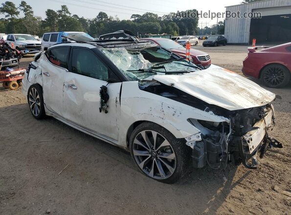 1N4AA6FV9MC512101 2021 NISSAN MAXIMA PLATINUM White Передня права чверть
