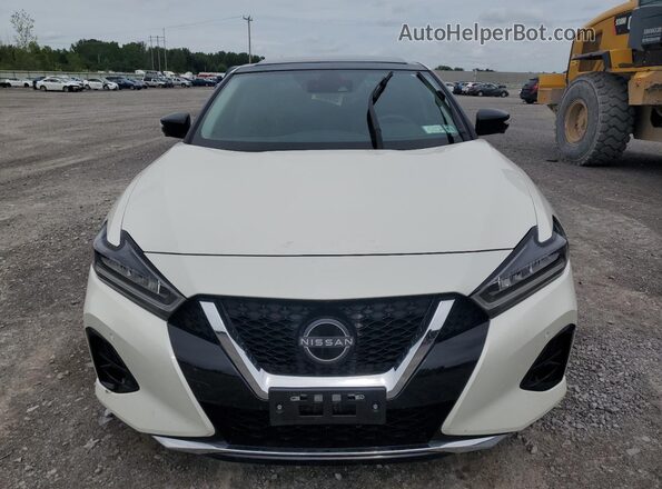 1N4AA6FVXPC501161 2023 NISSAN MAXIMA PLATINUM White Вид спереду
