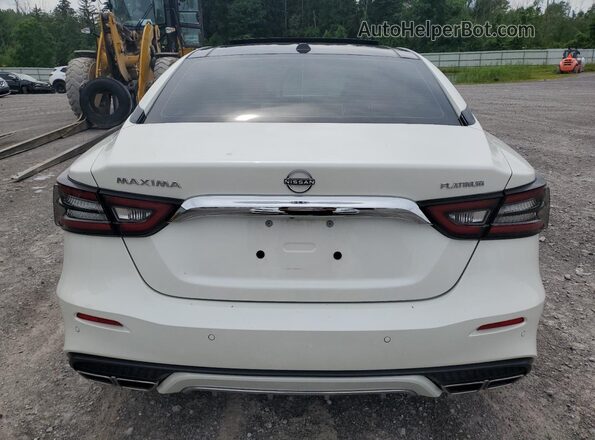 1N4AA6FVXPC501161 2023 NISSAN MAXIMA PLATINUM White Вид ззаду
