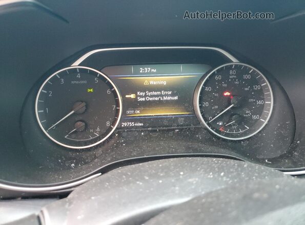 1N4AA6FVXPC507459 2023 NISSAN MAXIMA PLATINUM Black Vista del cuadro de instrumentos