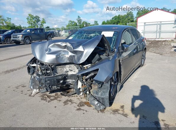 1N4AL3AP0GC145370 2016 NISSAN ALTIMA Серый Передняя левая четверть