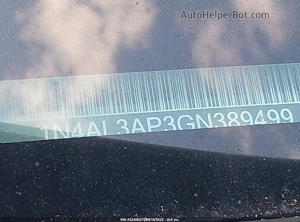 1N4AL3AP3GN389499 2016 NISSAN ALTIMA Silver 