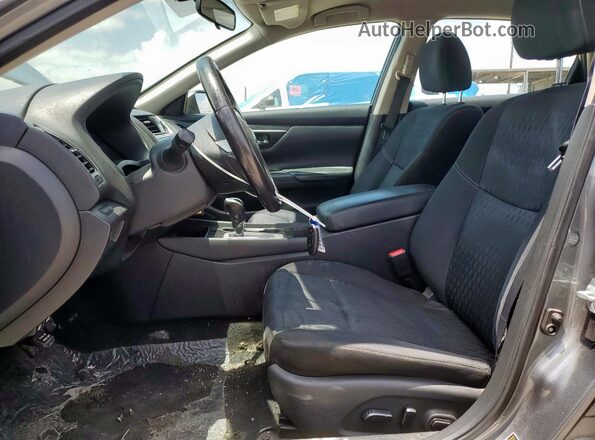 1N4AL3APXJC270996 2018 NISSAN ALTIMA Gray Вид салону спереду