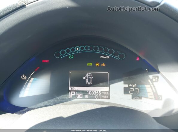 1N4AZ0CP1GC302169 2016 NISSAN LEAF Silver 