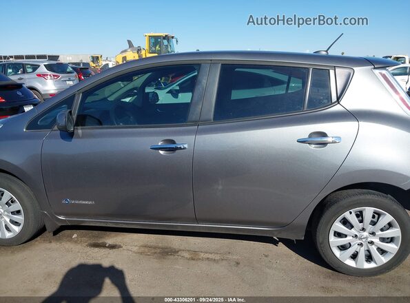 1N4AZ0CP1GC302169 2016 NISSAN LEAF Silver 