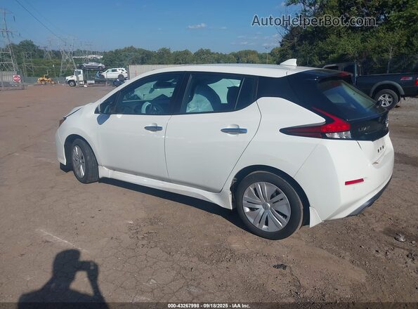 1N4AZ1BV3PC561168 2023 NISSAN LEAF White Trasero izquierdo