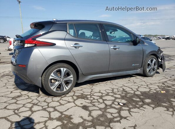 1N4AZ1CP2JC307023 2018 NISSAN LEAF Серый 
