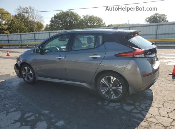 1N4AZ1CP2JC307023 2018 NISSAN LEAF Серый 