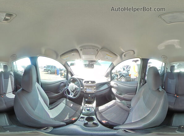 1N4AZ1CPXJC310235 2018 NISSAN LEAF Gray 