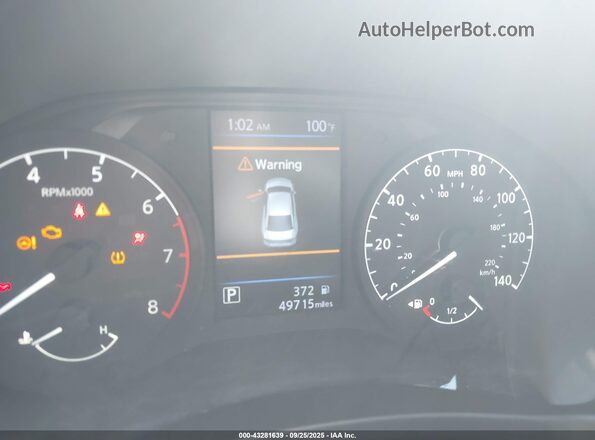 1N4BL4BV3NN415376 2022 NISSAN ALTIMA Белый Вид задних сидений