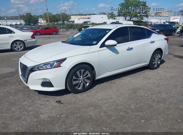 1N4BL4BV4LC252620 2020 NISSAN ALTIMA Белый Передняя левая четверть