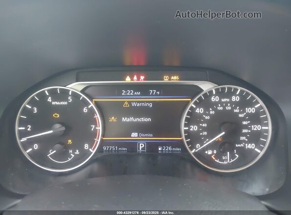 1N4BL4BV5LC164398 2020 NISSAN ALTIMA Silver Vista de los asientos traseros