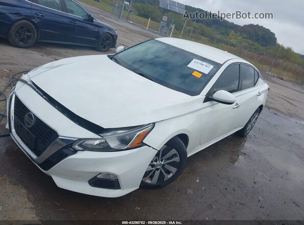 1N4BL4BV6LC200499 2020 NISSAN ALTIMA White წინა მარცხენა ხედი სამი მეოთხედიდან