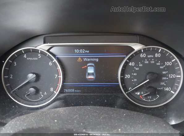 1N4BL4BV7LC234807 2020 NISSAN ALTIMA Silver Вид задніх сидінь