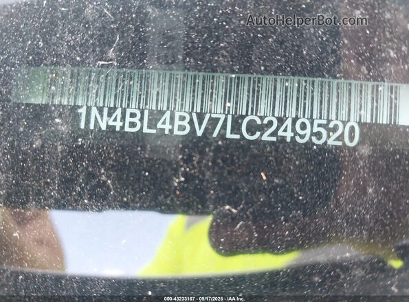 1N4BL4BV7LC249520 2020 NISSAN ALTIMA Silver 
