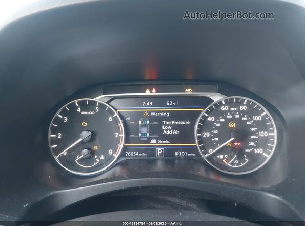 1N4BL4BV9LC128973 2020 NISSAN ALTIMA Серебряный Вид задних сидений