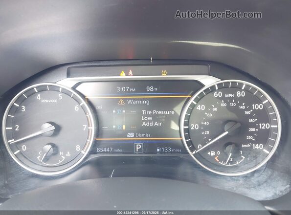 1N4BL4BV9LC207351 2020 NISSAN ALTIMA Черный Вид задних сидений