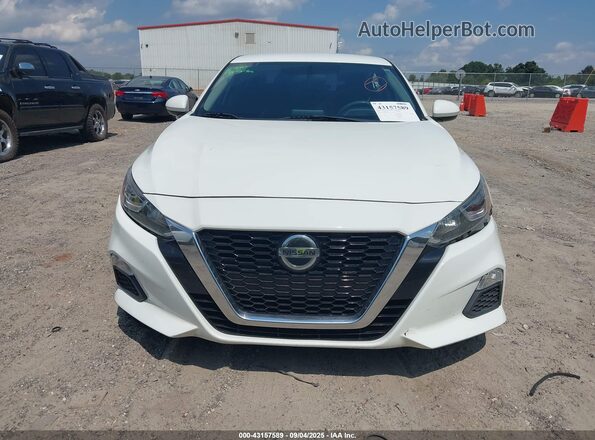 1N4BL4BVXLC228127 2020 NISSAN ALTIMA Белый Вид щитка приборов