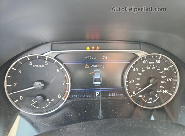 1N4BL4CV0LC232931 2020 NISSAN ALTIMA Silver Vista del cuadro de instrumentos