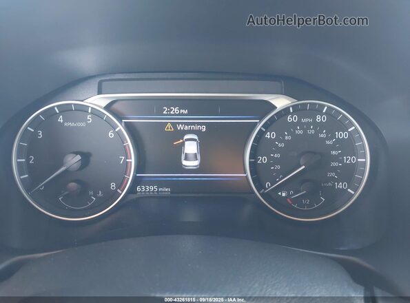 1N4BL4CV1LC113446 2020 NISSAN ALTIMA Silver Vista de los asientos traseros