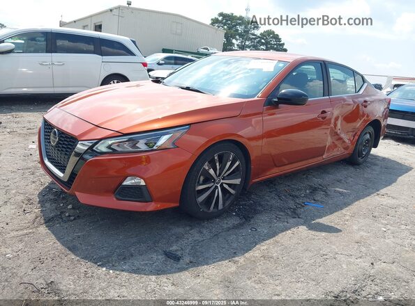 1N4BL4CV1LC165014 2020 NISSAN ALTIMA Orange წინა მარცხენა ხედი სამი მეოთხედიდან
